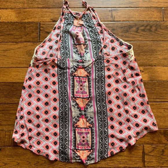 Altar’d State Pink Tank Top Size Small - Picture 4 of 6